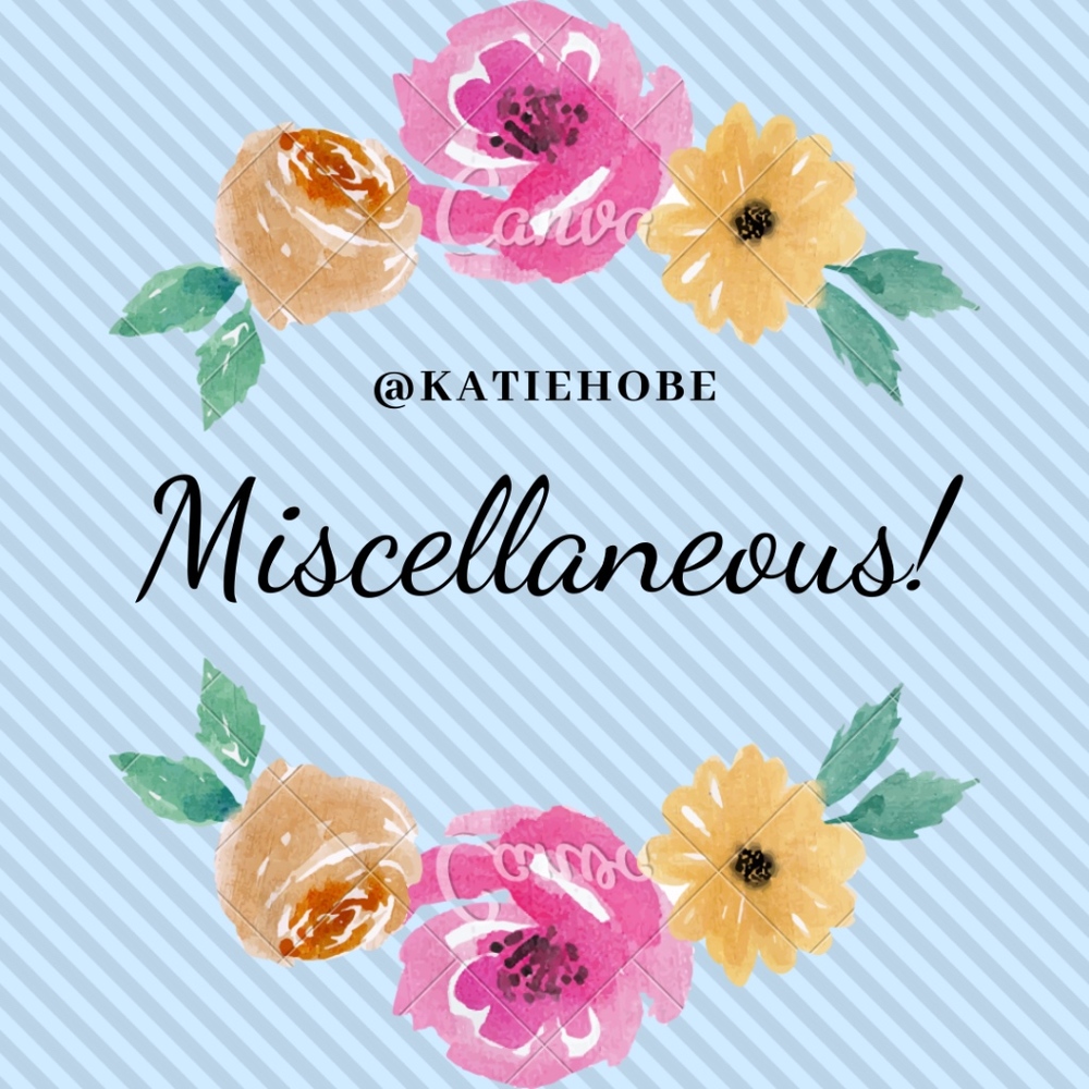 Miscellaneous Items